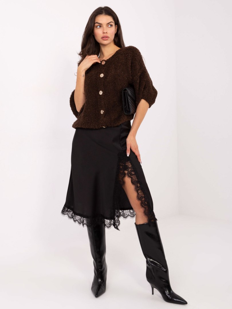 Sweter-IT-SW-72987.00-ciemny brązowy